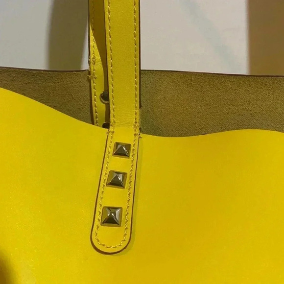 Rebecca Minkoff large yellow tote handbag - Picture 11 of 16